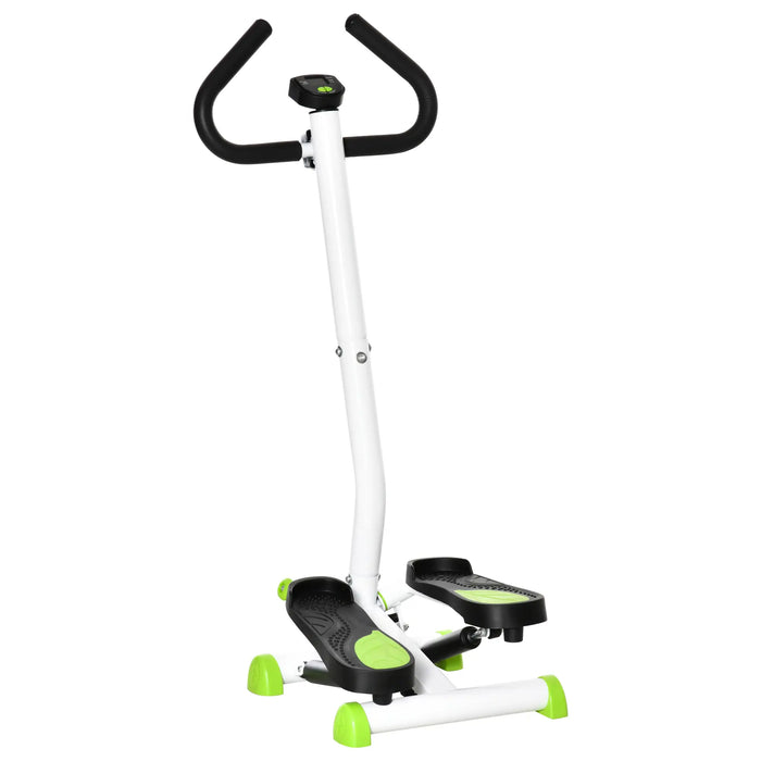 Step Machine with Adjustable Resistance and LCD Screen - Little and Giant Explorers HOMCOM