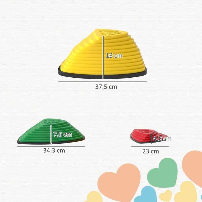 6-Piece Stepping Stones for Kids - Balance and Coordination Development | AIYAPLAY - Little and Giant Explorers AIYAPLAY