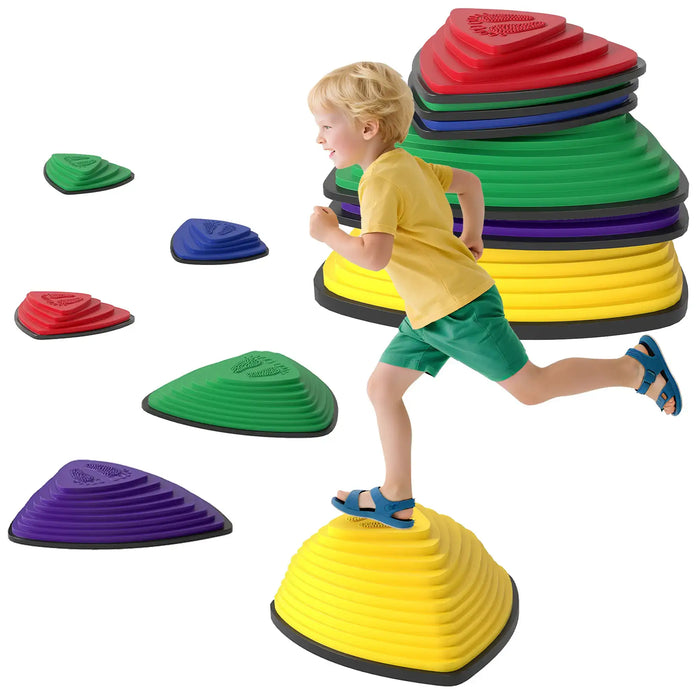 6-Piece Stepping Stones for Kids - Balance and Coordination Development | AIYAPLAY - Little and Giant Explorers AIYAPLAY