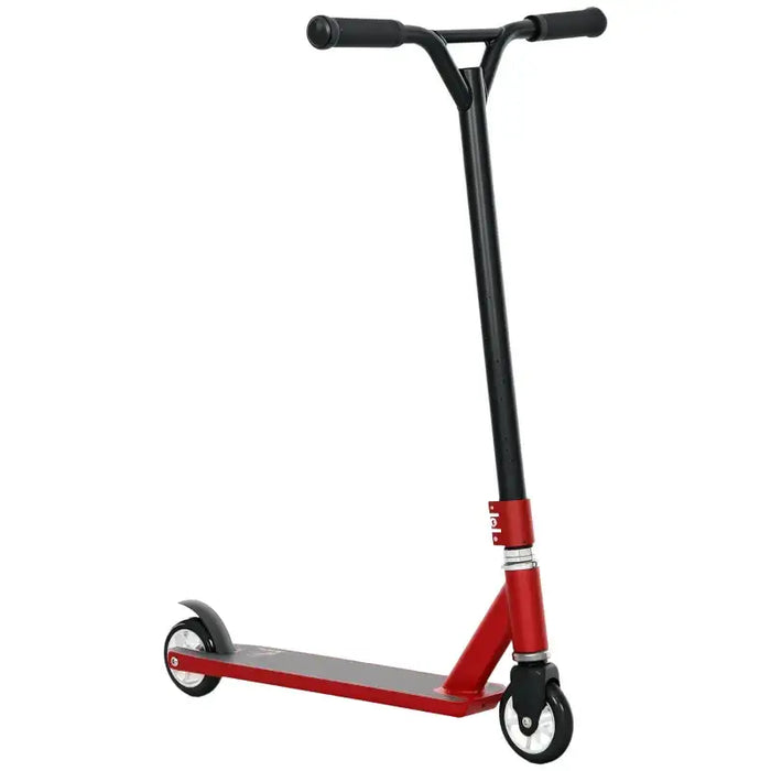 Stunt Scooter - Red | 360° Swivel Design - Steel and Aluminium Frame HOMCOM - Little and Giant Explorers HOMCOM