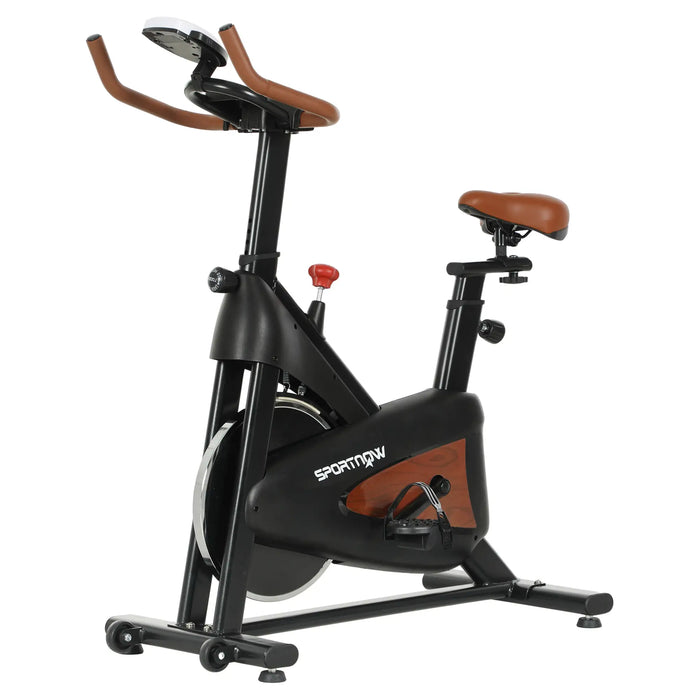 Stylish Cycling Machine with Adjustable Seat and Resistance - Little and Giant Explorers SPORTNOW