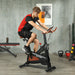 Stylish Cycling Machine with Adjustable Seat and Resistance - Little and Giant Explorers SPORTNOW