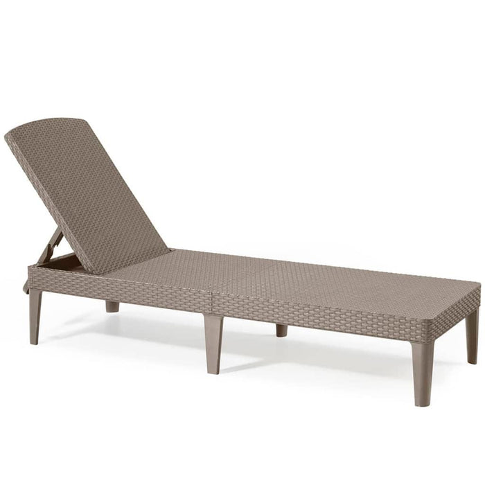 Sunlounger 'Jaipur' in Cappuccino - Little and Giant Explorers Keter