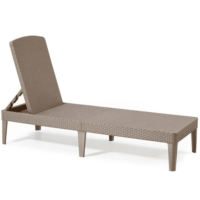 Sunlounger 'Jaipur' in Cappuccino - Little and Giant Explorers Keter