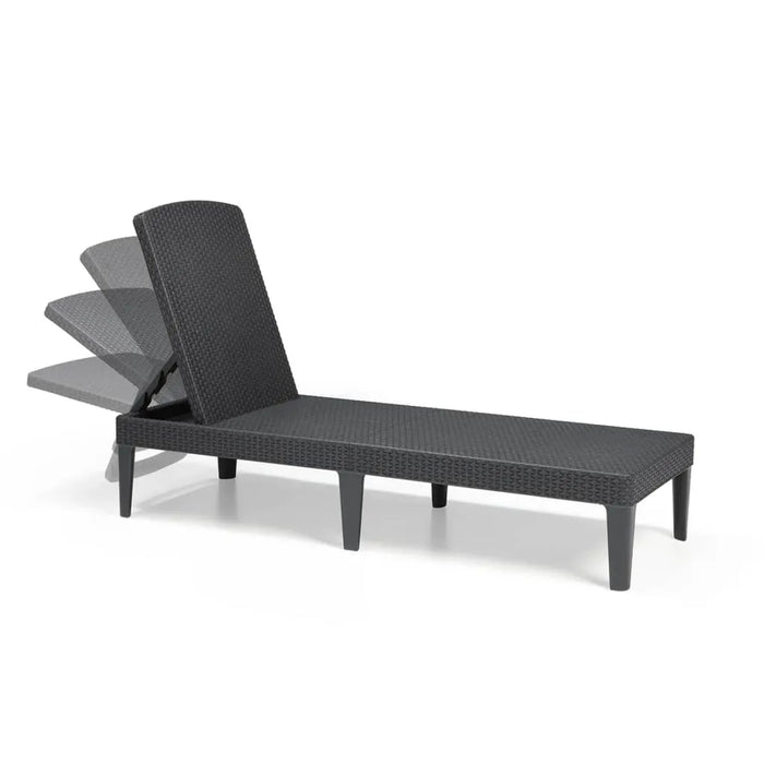 Keter Sunlounger Jaipur Graphite 235162 - Little and Giant Explorers Keter