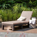 Sunlounger with Cushion 'Daytona' in Brown - Little and Giant Explorers Keter