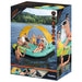 Sunny Lounge Island - 5-Person UV-Protected Pool | Mesh Centre Float BESTWAY - Little and Giant Explorers Bestway