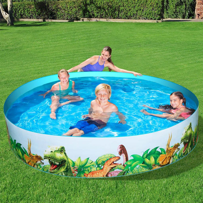 Swimming Pool Dinosaur Fill'N Fun (244 x 46cm) - Little and Giant Explorers Bestway