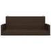 Swing Bench in Brown and Poly Rattan - Little and Giant Explorers vidaXL