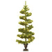 Swirl Pre-lit Christmas Tree with Pot in Green 120cm - Little and Giant Explorers vidaXL