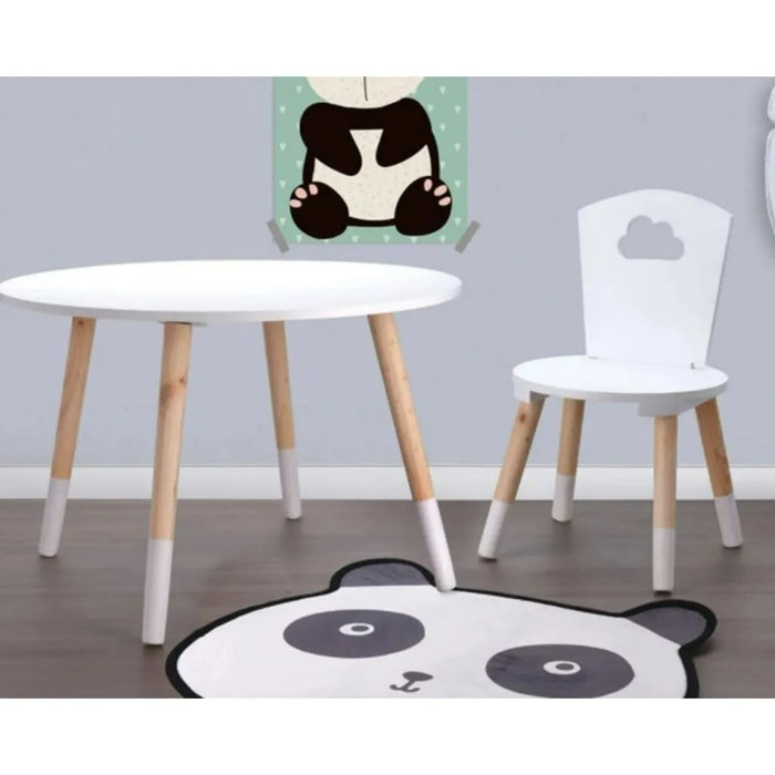 Table for Children in White - Little and Giant Explorers H&S Collection