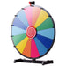 Table Top Spinning Prize Wheel | 14 Customisable Slots with Clicker Design - Little and Giant Explorers Costway