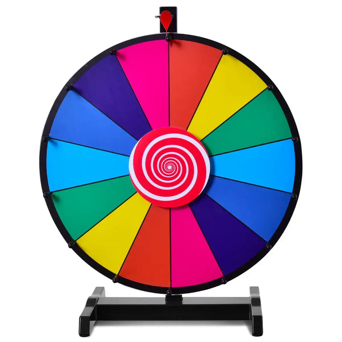 Tabletop Spinning Prize Wheel 60 cm - Little and Giant Explorers Costway
