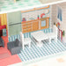 2 Storey Dolls House with 13 Pieces of Furniture and Balcony - Little and Giant Explorers AIYAPLAY