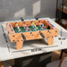 Tabletop Football Game – Natural Wood Finish | Compact Mini Foosball Table with 12 Players SPORTNOW - Little and Giant Explorers SPORTNOW