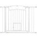 Tall Dog Gate with Cat Door | Stairs and Doorways 77cm - Little and Giant Explorers PawHut