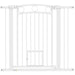 Tall Dog Gate with Cat Door | Stairs and Doorways 96cm - Little and Giant Explorers PawHut