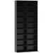 640 CD Storage Tower in Black - Little and Giant Explorers HOMCOM