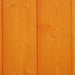 Tall Narrow Wooden Garden Storage Shed – Orange | Fir Wood - Double Doors OUTSUNNY - Little and Giant Explorers Outsunny