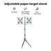 Target Stand – Black | Height-Adjustable Steel Shooting Frame with 10 Target Papers VIDAXL - Little and Giant Explorers