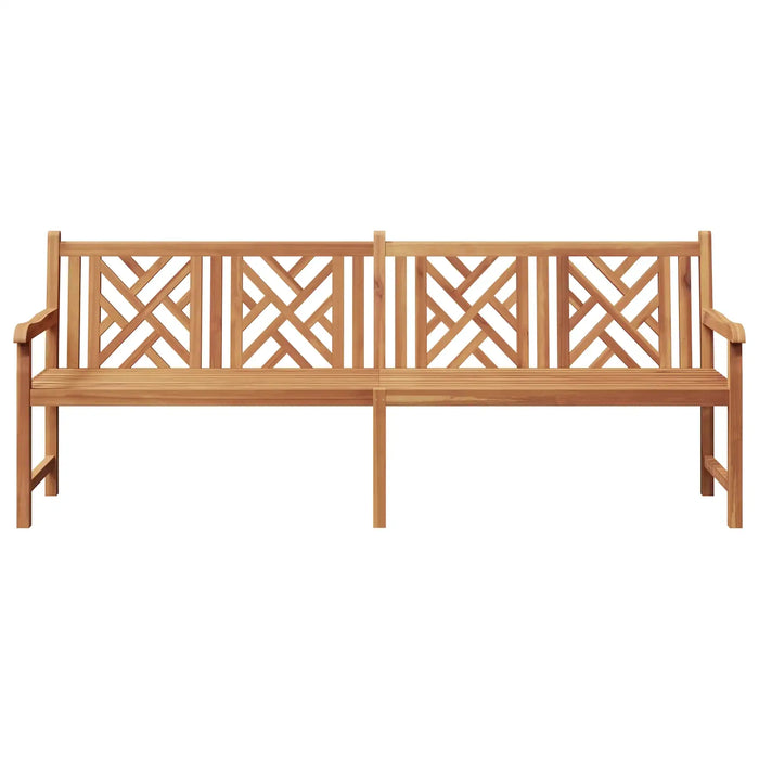 Outdoor Bench Brown Solid Teak Wood | Ergonomic Design with Weather-Resistant Features - Little and Giant Explorers vidaXL