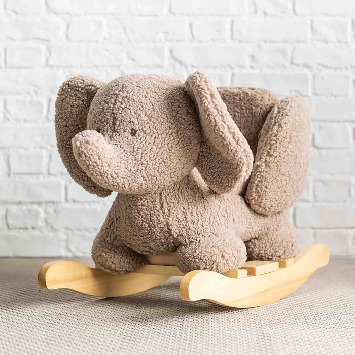An image of a Natttou Baby Elephant Rocker for babies | Little and Giant Explorers