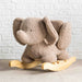 An image of a Natttou Baby Elephant Rocker for babies | Little and Giant Explorers