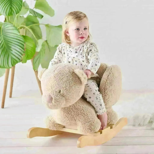 Teddy Rocker Beige Bear - Little and Giant Explorers Nattou