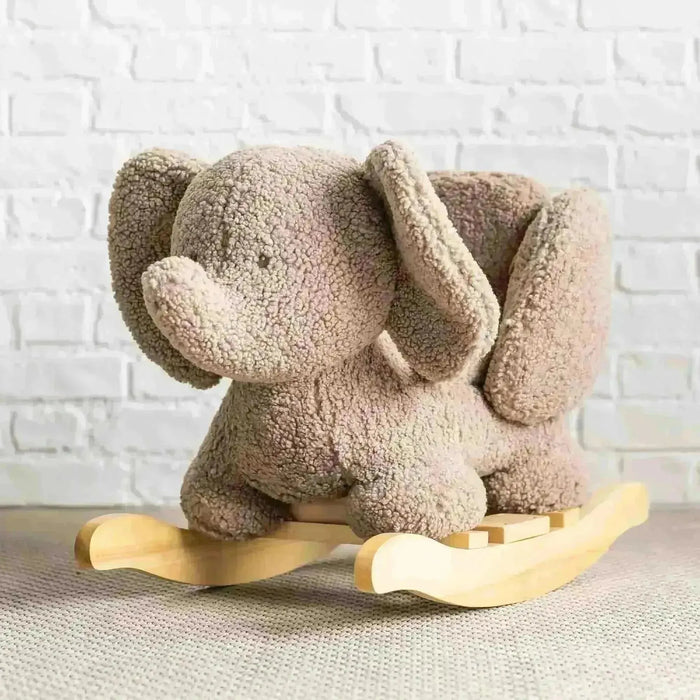 Teddy Rocker Taupe Elephant | Little and Giant Explorers