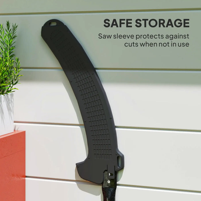 Telescopic Tree Pruner | Metal Aluminium with Hook Knives and Double Tighten Screws - Little and Giant Explorers Outsunny