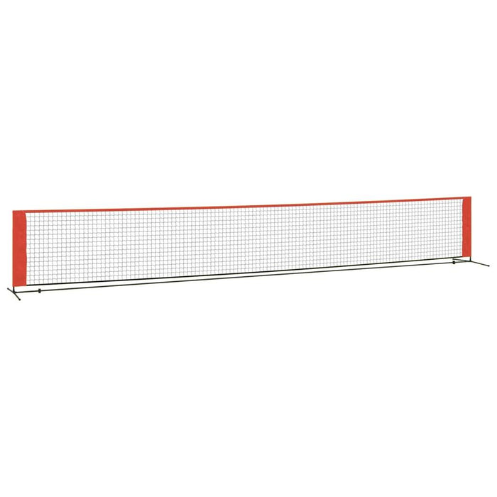 Tennis Net in Black and Red (600 x 100 x 87cm) - Little and Giant Explorers vidaXL