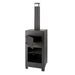 Terrace Stove with Pizza Oven in Black - Little and Giant Explorers Esschert Design