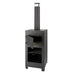 Terrace Stove with Pizza Oven in Black - Little and Giant Explorers Esschert Design