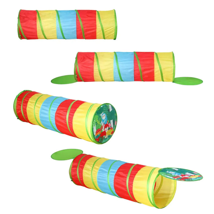 Themed Play Tunnel | Foldable Crawl Tube with Carry Bag - Indoor and Outdoor Fun for Kids SOKA® - Little and Giant Explorers SOKA Play Imagine Learn