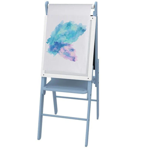 Three-In-One Easel for Kids with Paper Roll and Adjustable Height - Little and Giant Explorers AIYAPLAY