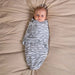 Tiger Print Wrap Swaddling Blanket - Little and Giant Explorers Bo Jungle