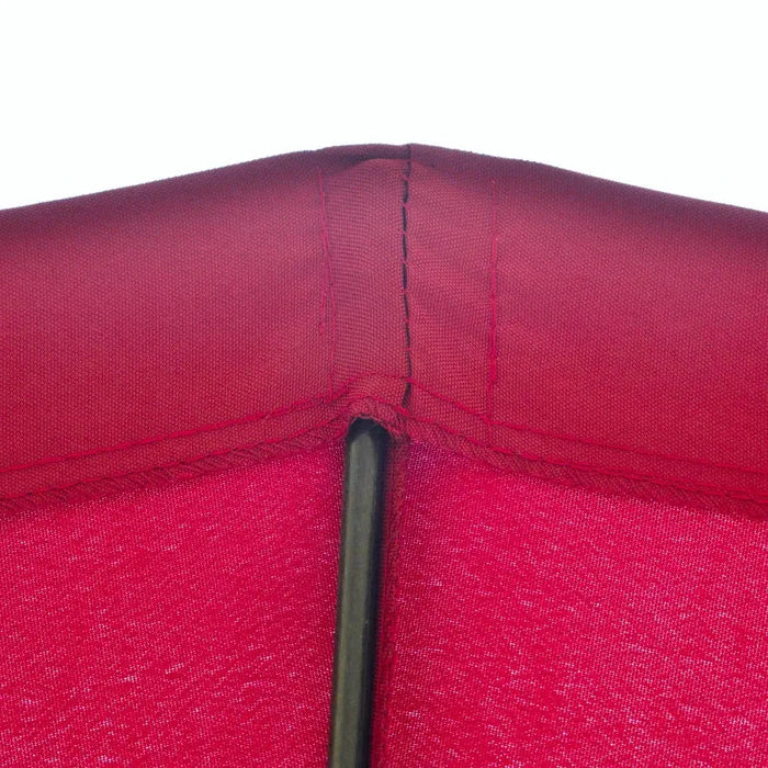 Tilting Garden Parasol – Red | 2.5m Canopy with 18 Fibreglass Ribs OUTSUNNY - Little and Giant Explorers Outsunny