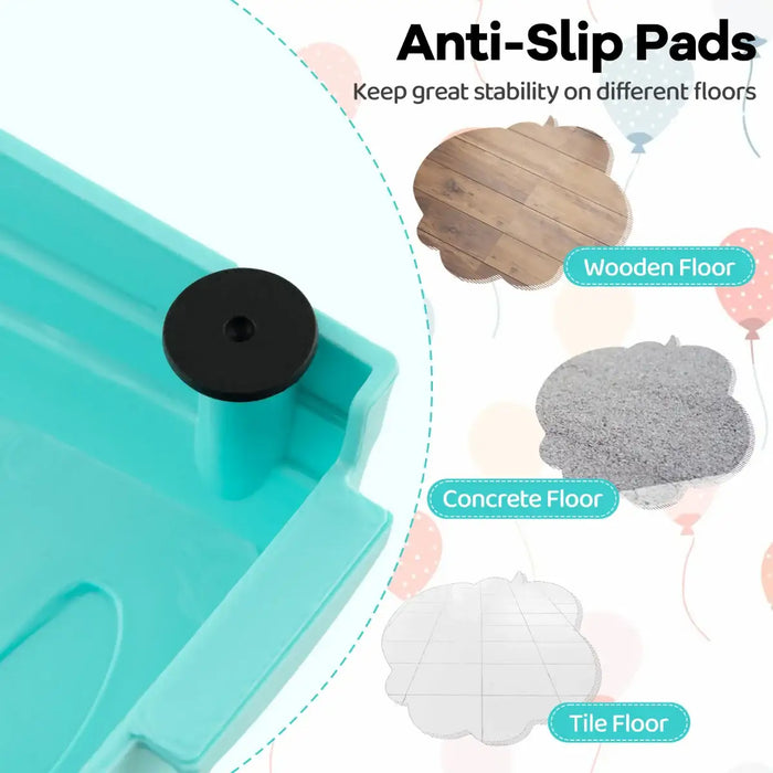 Toddler Balance Tactile Board Set – Multicolour | 20-Piece Obstacle Course COSTWAY - Little and Giant Explorers Costway