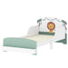 Toddler Cartoon-Lion Design Bed with Storage – Green | Low Frame with Side Rails AIYAPLAY - Little and Giant Explorers AIYAPLAY