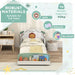 Toddler Cartoon-Lion Design Bed with Storage – Green | Low Frame with Side Rails AIYAPLAY - Little and Giant Explorers AIYAPLAY