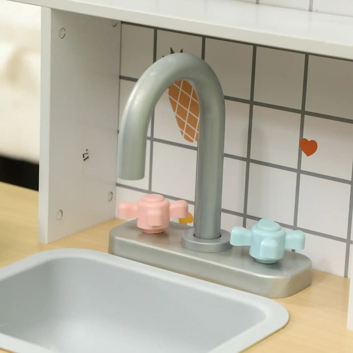 Toddler Kitchen | Realistic Lights and Sounds - Little and Giant Explorers AIYAPLAY