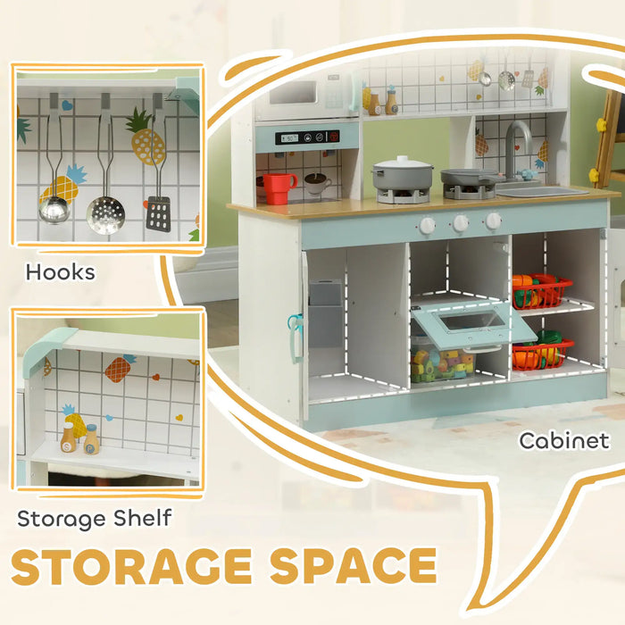 Toddler Kitchen | Realistic Lights and Sounds - Little and Giant Explorers AIYAPLAY