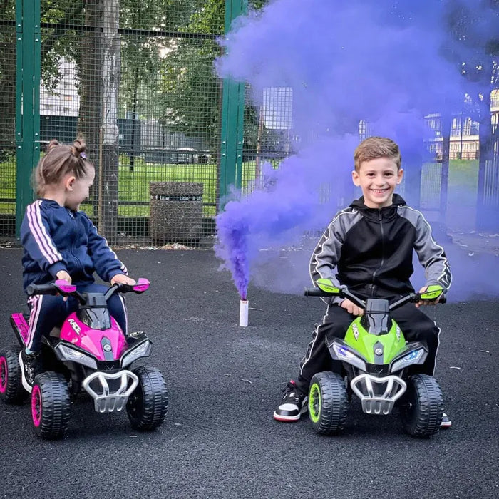 Toddler Quad Bike Ride-On - Pink | Foot-to-Floor Vehicle and Balance Training HOMCOM - Little and Giant Explorers HOMCOM