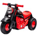 Kids Ride On Motorcycle with Music and Bubbles in Red - Little and Giant Explorers AIYAPLAY