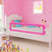 Toddler Safety Bed Rail in Pink (150 x 42cm) - Little and Giant Explorers vidaXL