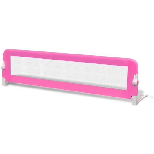 Toddler Safety Bed Rail in Pink (150 x 42cm) - Little and Giant Explorers vidaXL