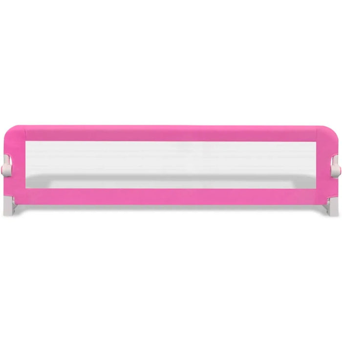 Toddler Safety Bed Rail in Pink (150 x 42cm) - Little and Giant Explorers vidaXL