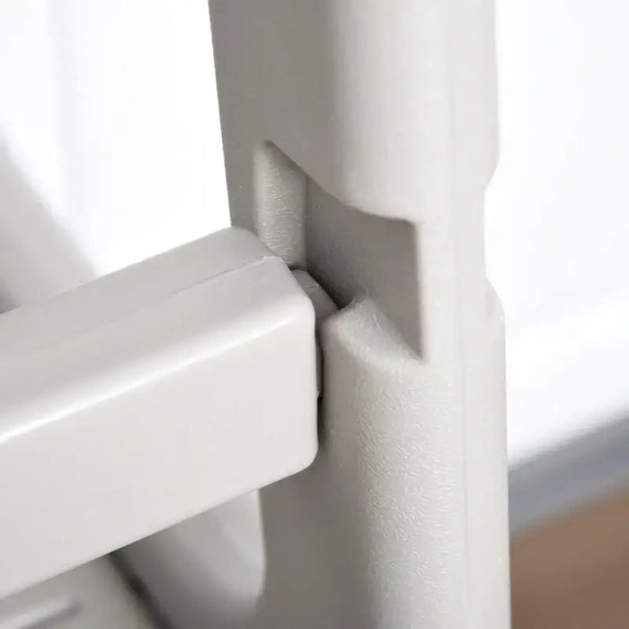 Toddler Step Stool – Grey | Adjustable Kids Kitchen Helper Tower - 3-Height Platforms HOMCOM - Little and Giant Explorers HOMCOM