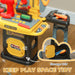 Toddler Tool Bench – 102-Piece Interactive Construction Set | Sound and Vibration Effects AIYAPLAY - Little and Giant Explorers AIYAPLAY