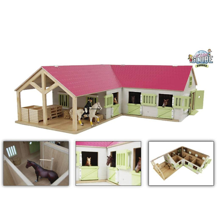 Horse Stable (1:24) - Little and Giant Explorers Kids Globe